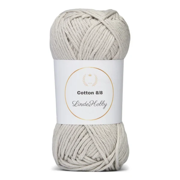LindeHobby Cotton 8/8 - Natural Harmony, 10 ngl